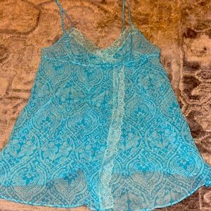 Victoria’s Secret Turquoise lingerie Medium